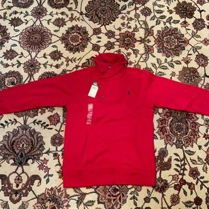 Red boys Polo by Ralph Lauren long sleeves Rugby